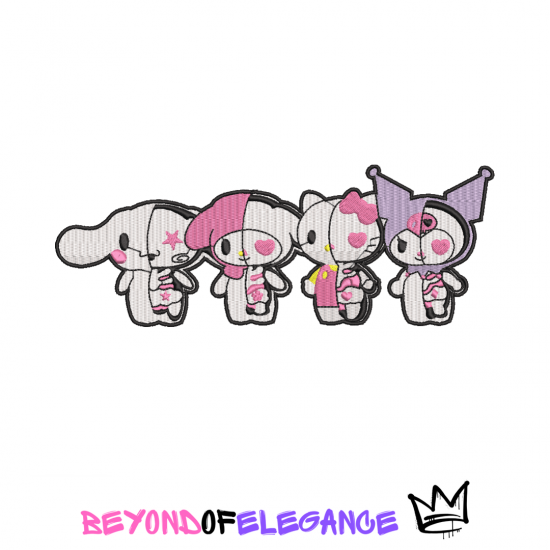 Anime Embroidery, Cute , Anime inspired