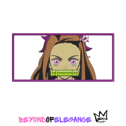 Anime Embroidery Design, Demon Slayer Embroidery, Anime inspired