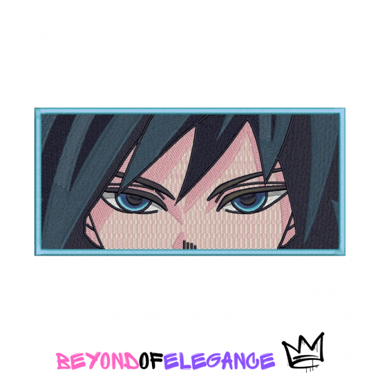 Anime Embroidery Design, Demon Slayer Embroidery, Anime inspired