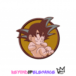 Anime Embroidery Design, Drogon Ball Z , Anime inspired