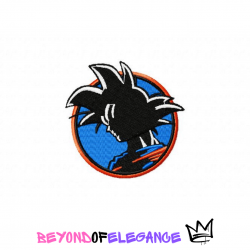 Anime Embroidery Design, Drogon Ball Z , Anime inspired