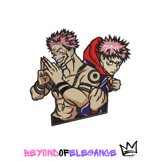 Anime Embroidery Design, Jujutsu Kaisen , Anime inspired