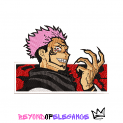 Anime Embroidery Design, Jujutsu Kaisen , Anime inspired