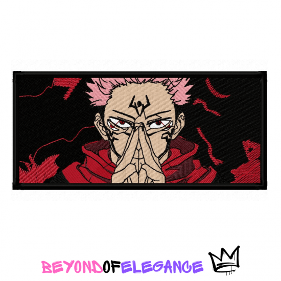 Anime Embroidery Design, Jujutsu Kaisen , Anime inspired