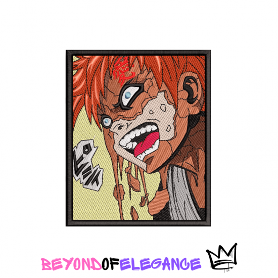 Anime Embroidery Design, Naruto Embroidery, Anime inspired