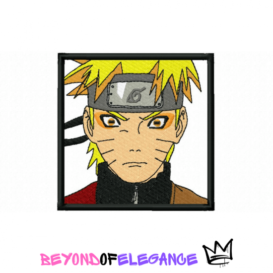 Anime Embroidery Design, Naruto Embroidery, Anime inspired