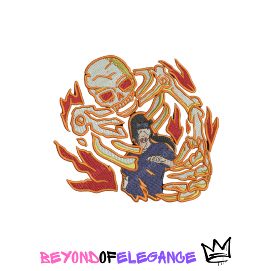 Anime Embroidery Design, Naruto Embroidery, Anime inspired