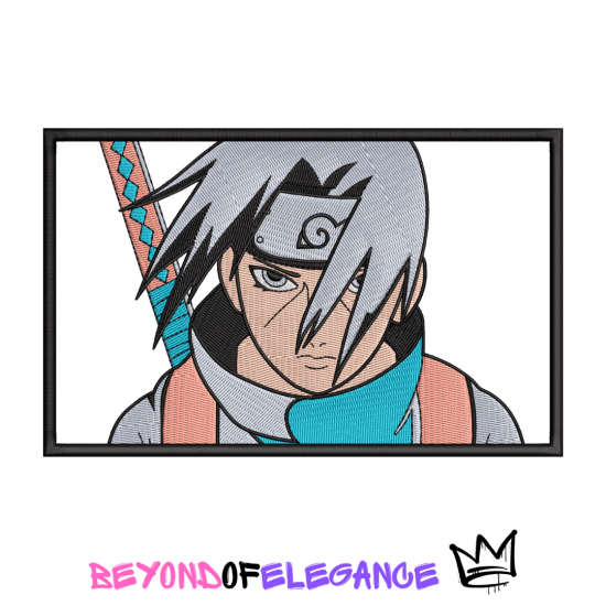 Anime Embroidery Design, Naruto Embroidery, Anime inspired