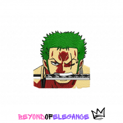Anime Embroidery Design, One Piece Embroidery, Anime inspired