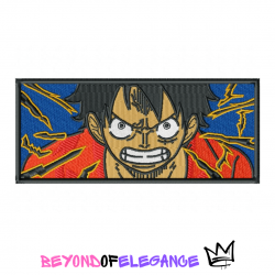 Anime Embroidery Design, One Piece Embroidery, Anime inspired