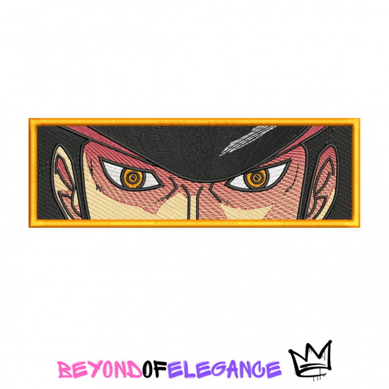 Anime Embroidery Design, One Piece Embroidery, Anime inspired