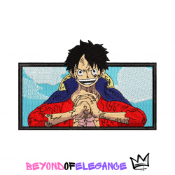Anime Embroidery Design, One Piece Embroidery, Anime inspired