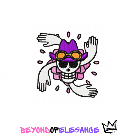Anime Embroidery Design, One Piece Embroidery, Anime inspired