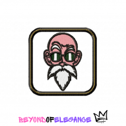 Anime Embroidery, Square Cap , Anime inspired